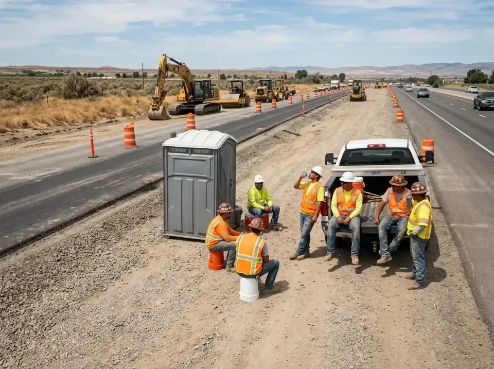 highway-road-construction-crew-007 — frequently asked questions, Porta Potty and Restroom Rentals in Espanola, NM